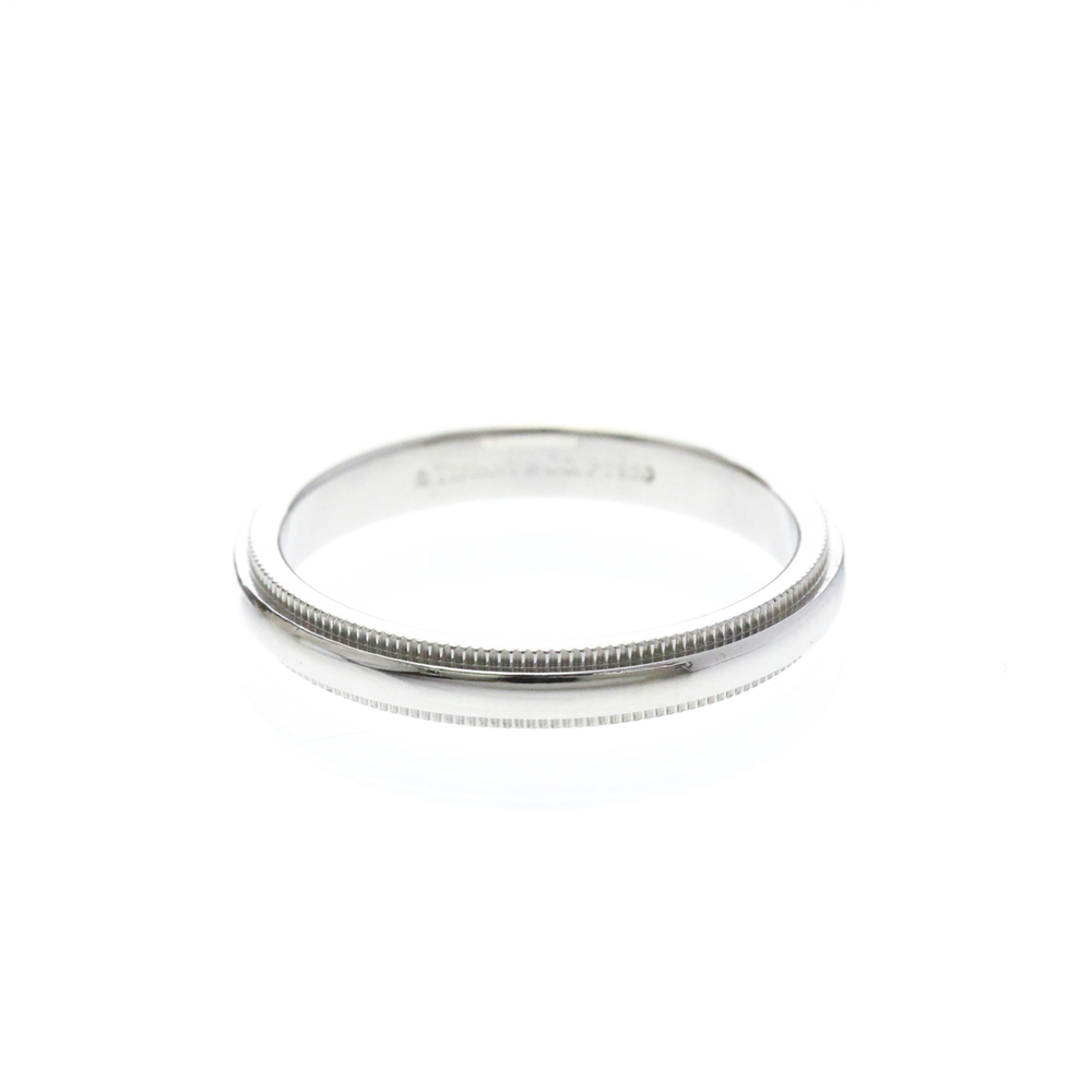 Tiffany & Co. Classic Milgrain Band Platinum 3.9mm